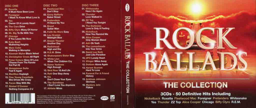 1070 ROCK BALLADS 2014 The Collection 320 kbps