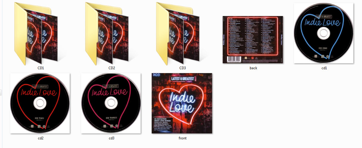 1761 Indie Love  2015 320kbps 3CD In 1