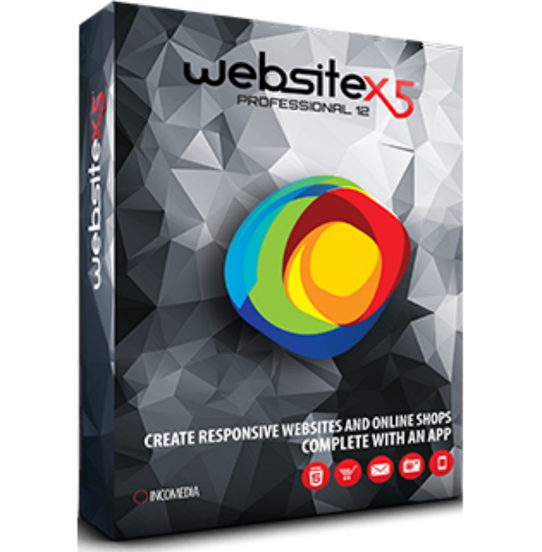 2484 Incomedia WebSite X5 Professional 12.0.1.15 โปรแกรมสร้างเว็บสำเร็จรูป