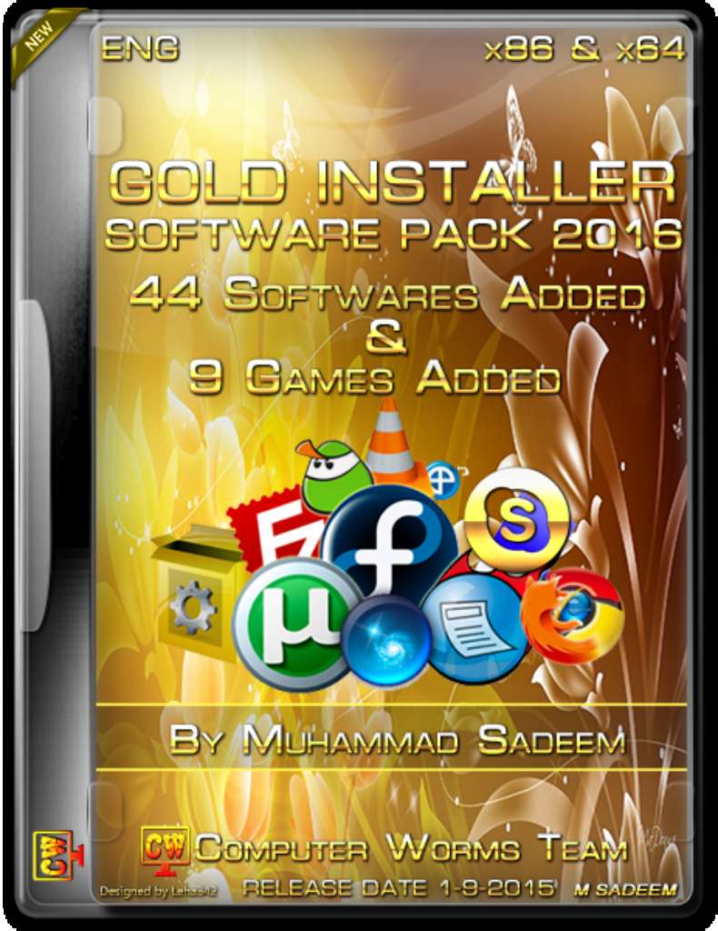 2837 Gold Installer Software Pack 2016