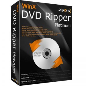 3618 WinX DVD Ripper Platinum 8.0.0.161 แปลงไฟล์ และตัดต่อ DVD