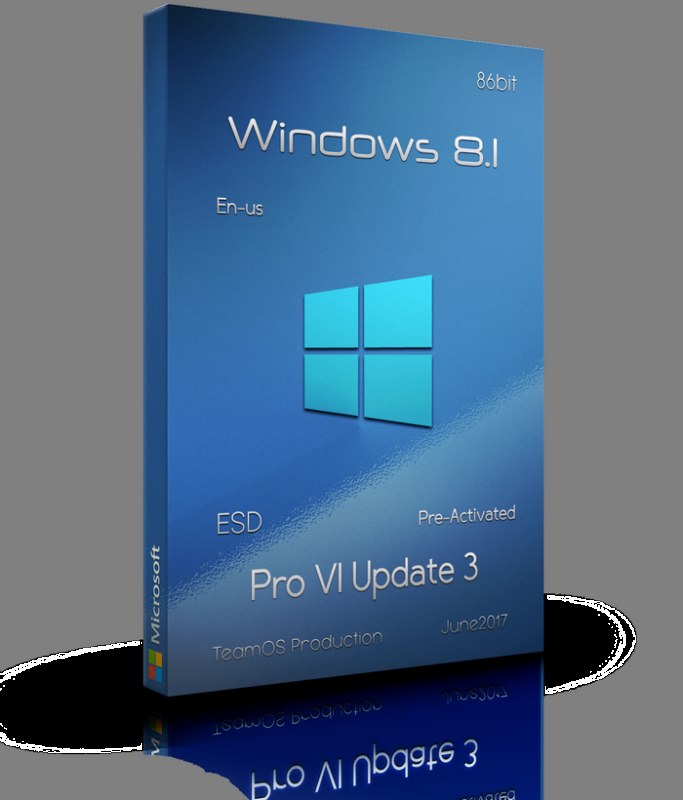 3772 Windows 8.1 Pro Vl Update 3 X86 En-us Esd June2017 Pre-activated