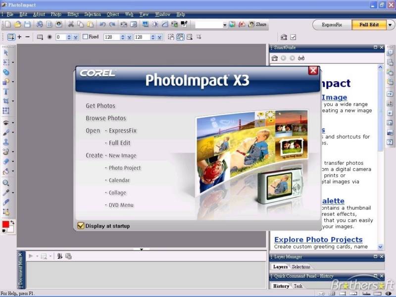 4150 Corel Ulead Photoimpact X 3 V.13.1.00.00+Content Pack Incl Crack แต่งรูปใช้ง่าย filter มากมาย