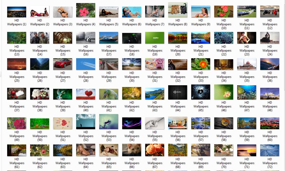 4386 100 Amazing Mixed HD Wallpapers Pack 1+2