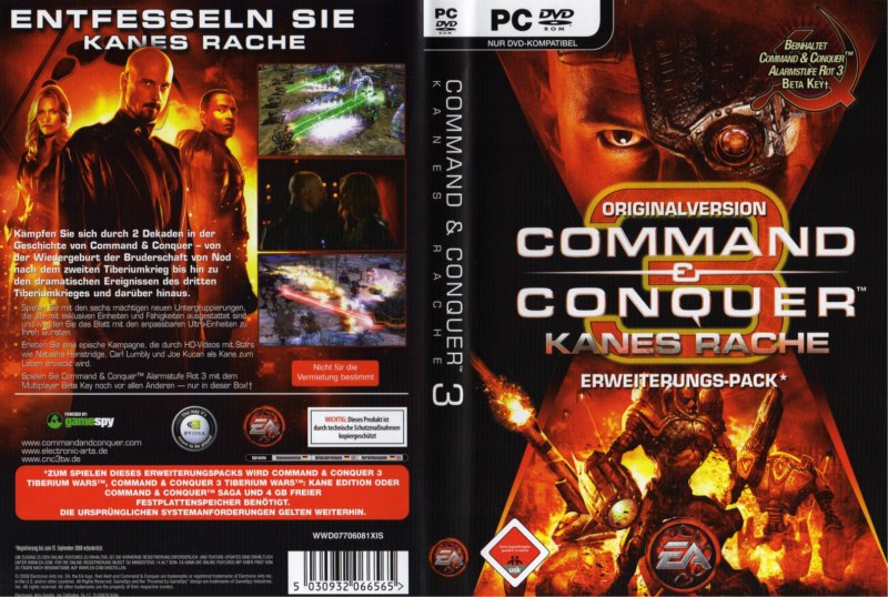 4507 Command & Conquer 3.2 Kanes rache