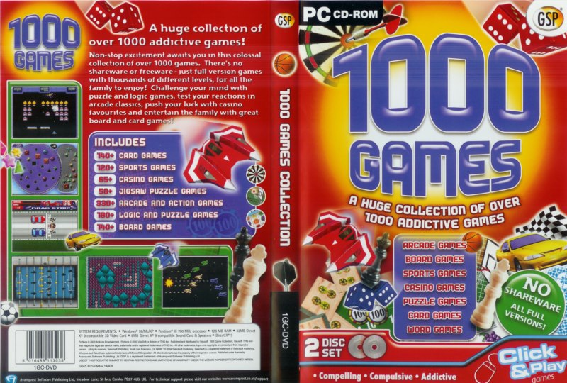 4726 1000 GAMES COLLECTION 2CD