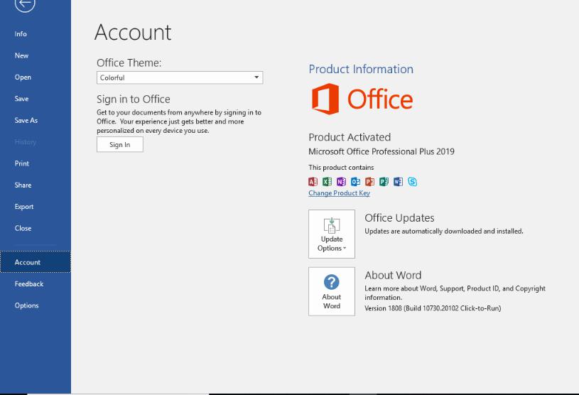4786 Microsoft Office 2019 Pro Plus Retail x86 x64  MULTi-7 OCT 2018