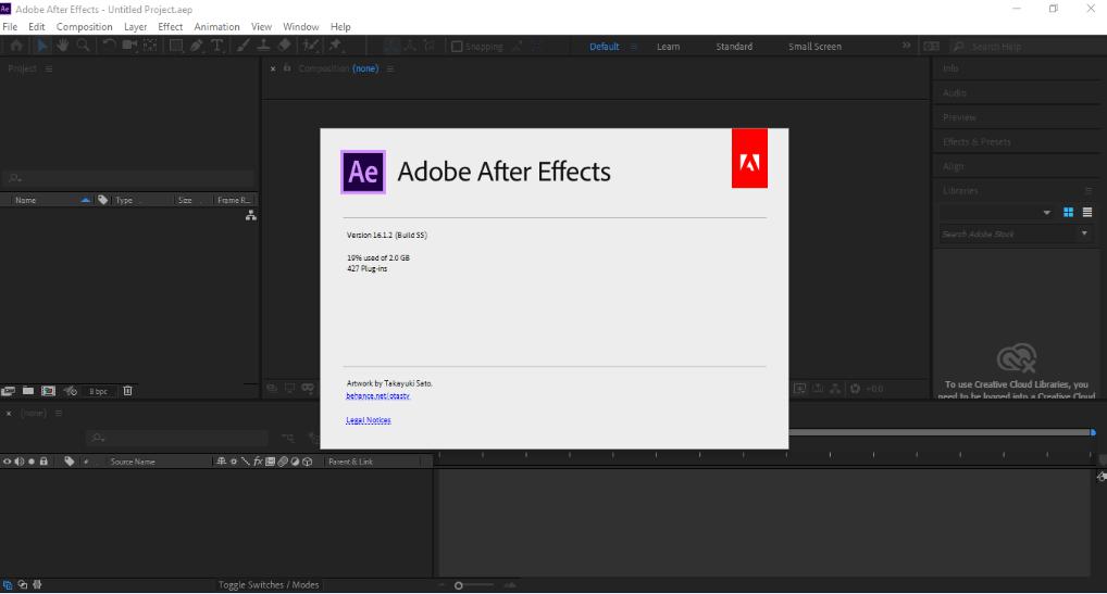 5285 Adobe After Effects 2019 v16.1.2.55 x64 ไม่ต้อง Crack