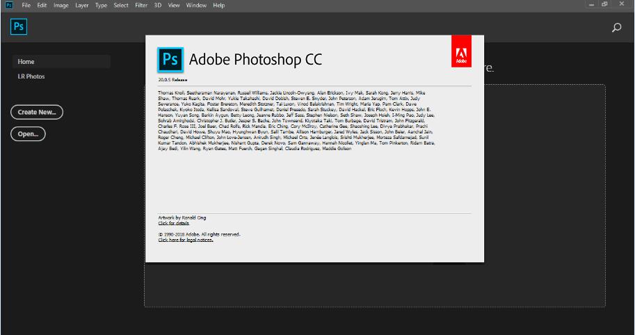 5287 Adobe Photoshop CC 2019 v20.0.5.27259 x64 ไม่ต้อง Crack