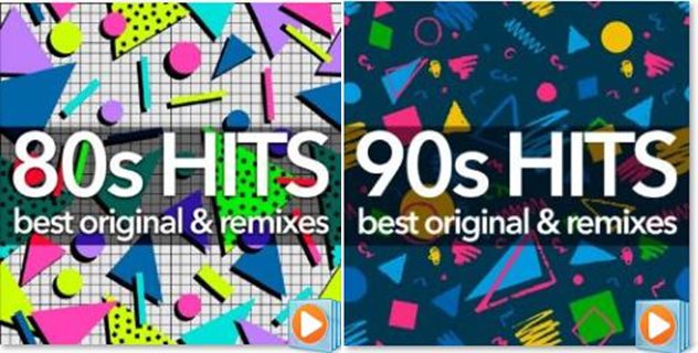 5424 Mp3 80s Hits + 90s HitsBest Original And Remixes Collection