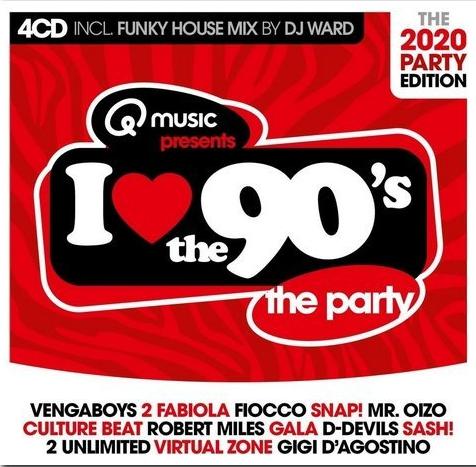 6118 Mp3 I Love The 90's - The 2020 Party Edition 2020 4 IN 1 320kbps