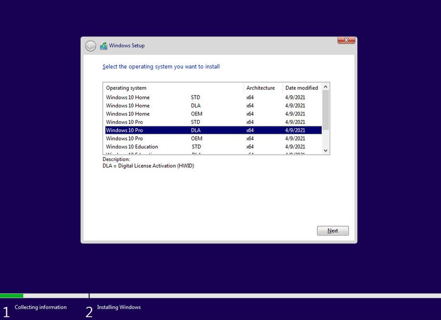 6945 Windows 10 x64 21H1 10in1 OEM ESD en-US JUNE 2021 (ส่งลิงค์โหลด)
