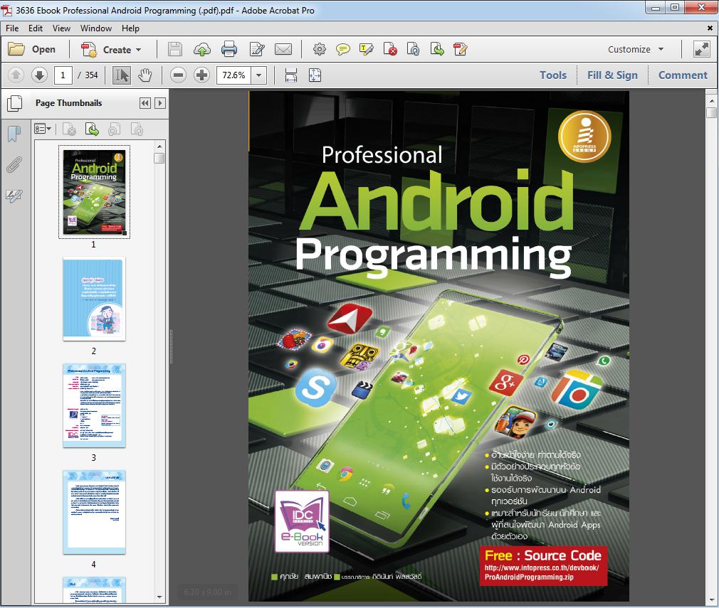 3636 Ebook Professional Android Programming (.pdf)