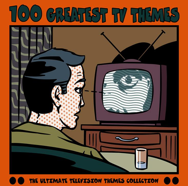7014 Mp3 100 Greatest TV Themes Vol. 1 2 IN 1