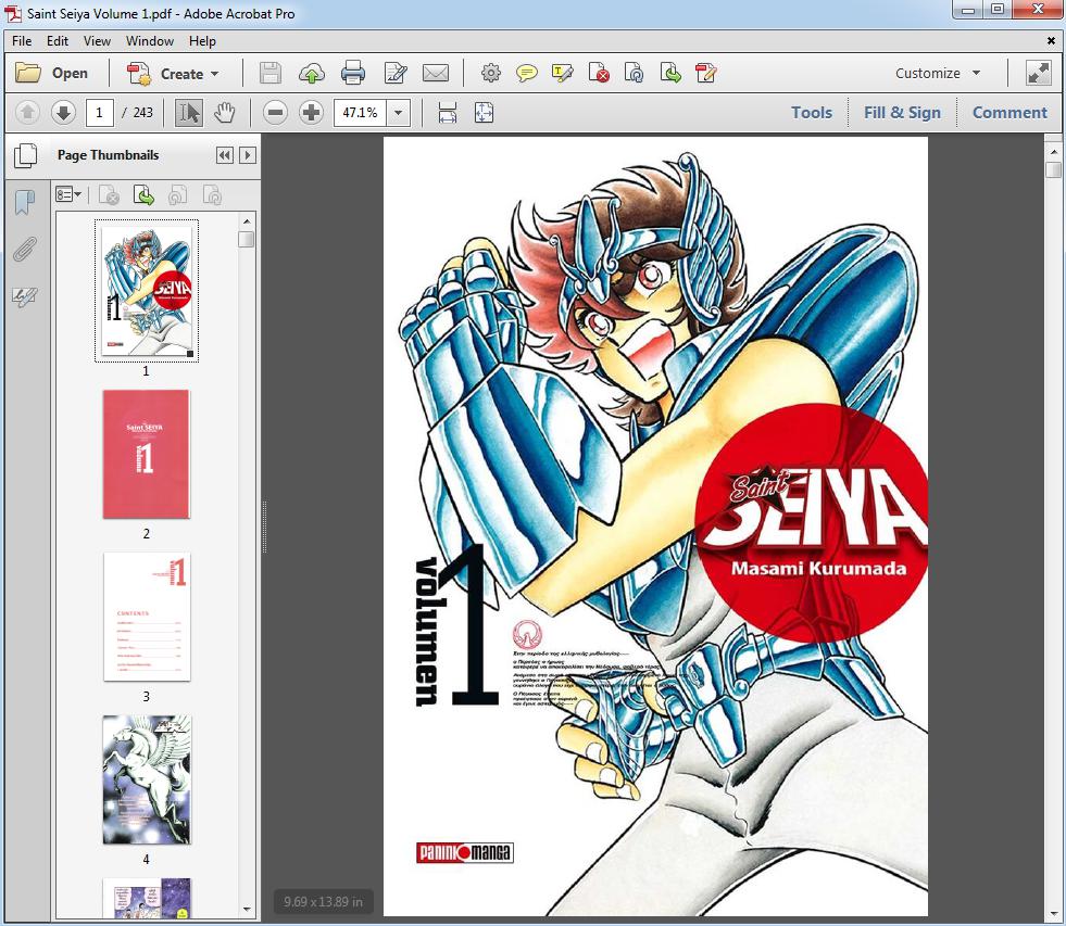 7110 Ebook Saint Seiya Perfect Edition -จบ (.pdf)