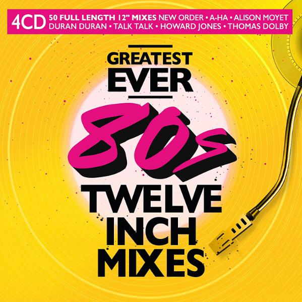 7834 Mp3 Greatest Ever 80s Twelve Inch Mixes (2022) 4CD IN 1DVD  320kbps