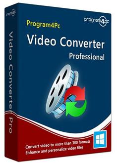7950 Program4Pc Video Converter Pro 11.4 (x64) Repack แปลงไฟล์วีดีโอให้เป็นรุปแบบต่างๆ