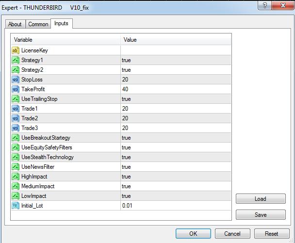 7563 EA Forex ThunderBird V.10