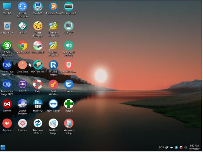 8180 Anhdv Boot 2022 v22.2 Premium  Boot WinPE อเนกประสงค์