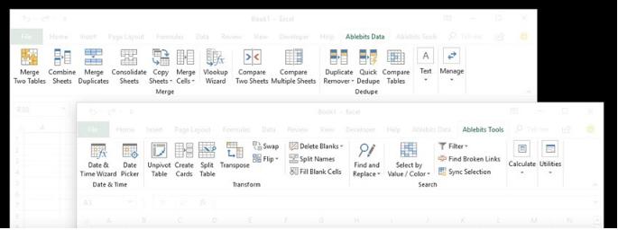 8505 Ablebits Ultimate Suite for Excel Business Edition 2022.3 ส่วนเสริม Excel รวมฟังก์ชั่นต่างๆ