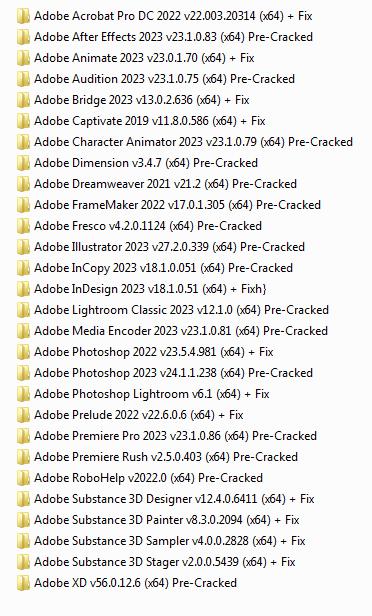 8582 Adobe Master Collection CC 2023 04.02.2023 (x64) รวมโปรแกรม Adobe
