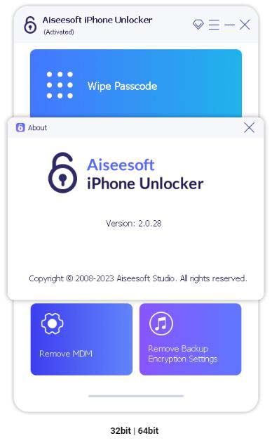 9023 Aiseesoft iPhone Unlocker v2.0.26 Multilingual (Portable) ปลดล็อก iPhone iPad