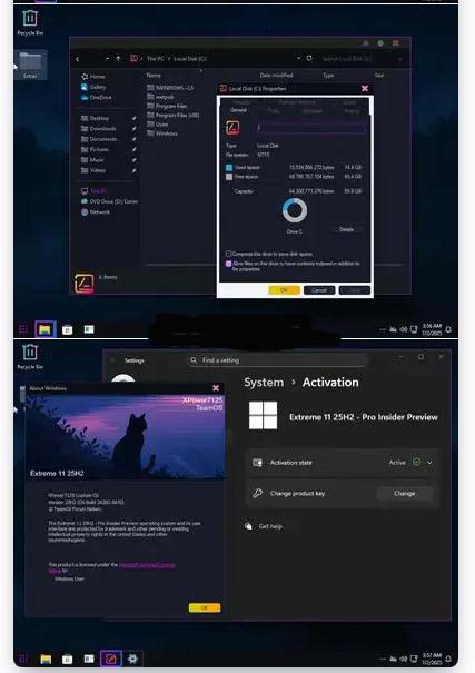 9323 Windows 11 Pro Extreme 11 25H2 Build 26200.5670 (Non-TPM) Insider Preview EN-US