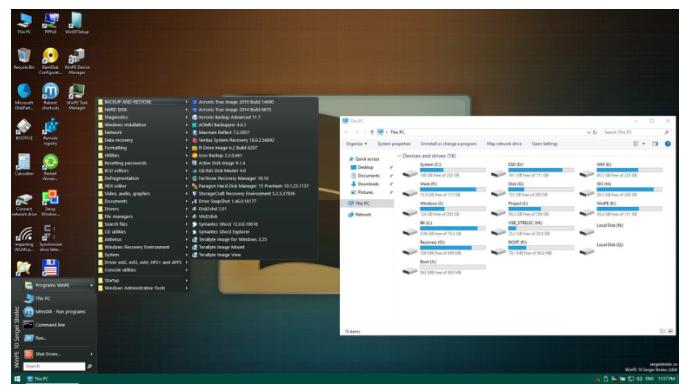 9385 WinPE 11-10-8 Sergei Strelec v2025.09.07 (x86/x64) บู๊ตฉุกเฉิน อเนกประสงค์