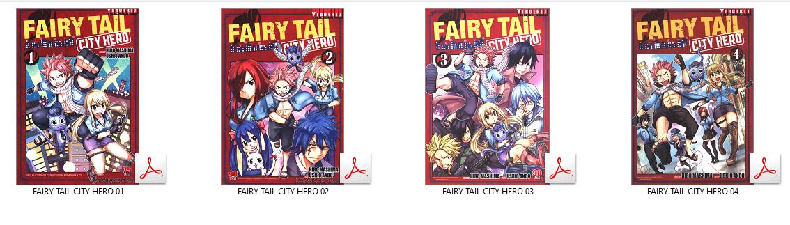 9424 FAIRY TAIL CITY HERO 4เล่มจบ