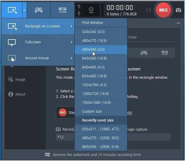 9434  Bandicam 8.2.2.2531 (x64) บันทึกภาพหน้าจอ
