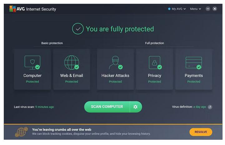 AVG Internet Security 21.11.3215