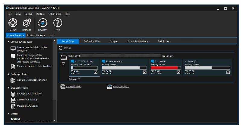 Macrium Reflect 10.0.8576 โคลน HDD/SSD