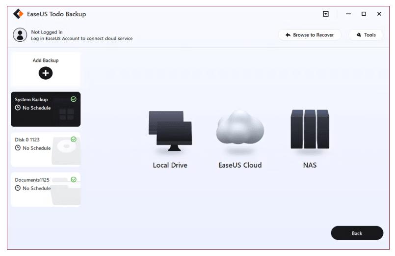 EaseUS Todo Backup Home 2024 v16.3.0 สำรองข้อมูล