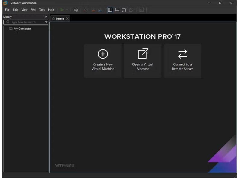 VMware Workstation Pro 17.6.4 จำลองคอมพีซี