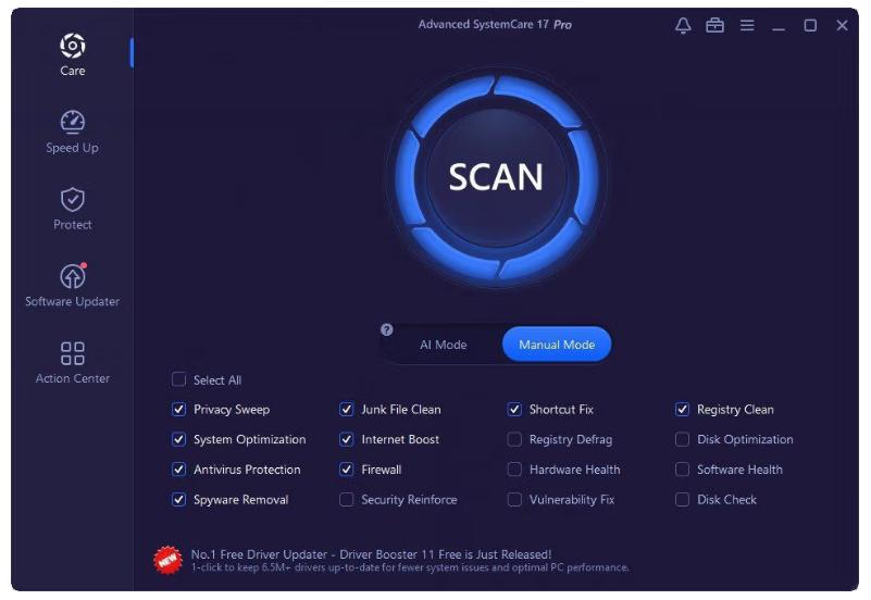 Advanced SystemCare Pro 18.5.0.250 ปรับแต่งแก้เครื่องช้า