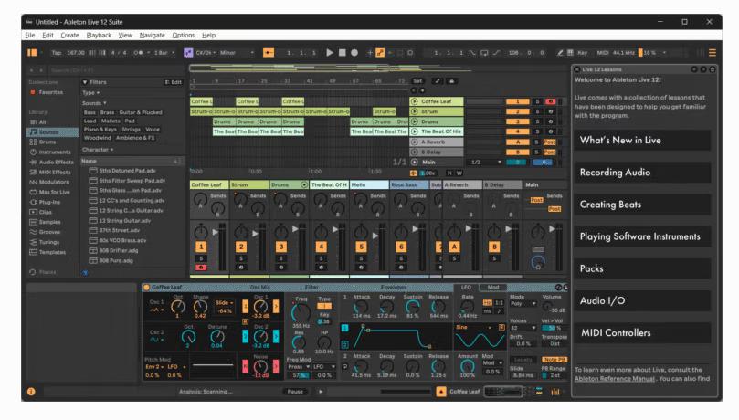 Ableton Live 12 Suite v12.2.5 ทำเพลง