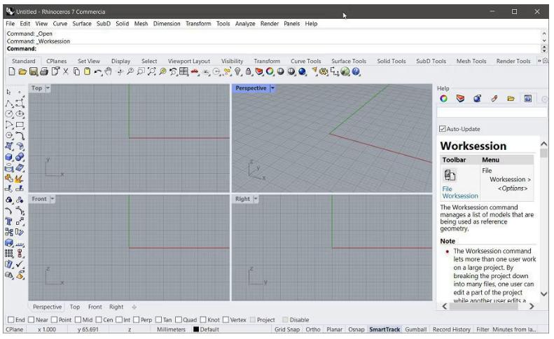 Rhinoceros 3D 8.23.25251.13001 ออกแบบโมเดล 3D
