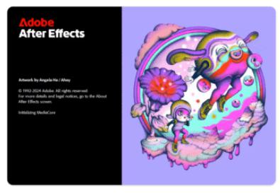 Adobe After Effects 2025 v25.5.0 ใส่เอฟเฟควิดีโอ