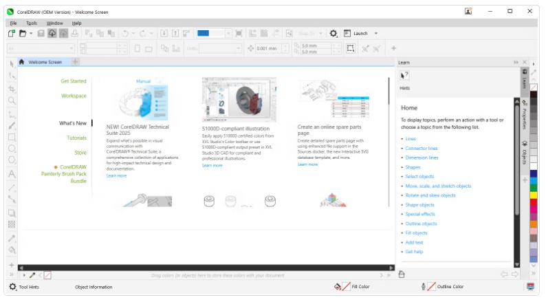 CorelDRAW Graphics Suite 2021.5 (x64) วาดรูปเวคเตอร์