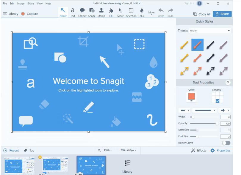 TechSmith Snagit 2025.3.1.7988 บันทึกหน้าจอ