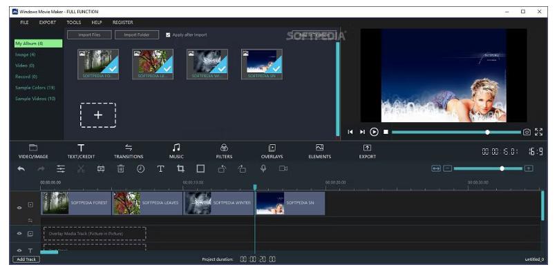 Windows Movie Maker 2025 v9.9.9.16 ตัดต่อวิดีโอ