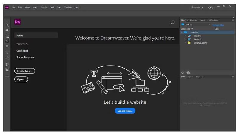 Adobe Dreamweaver 2021  v21.6.0 เขียนเว็บไซต์