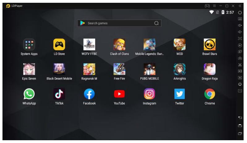 LDPlayer 9.1.67.0 จำลองแอนดรอยด์บนพีซี