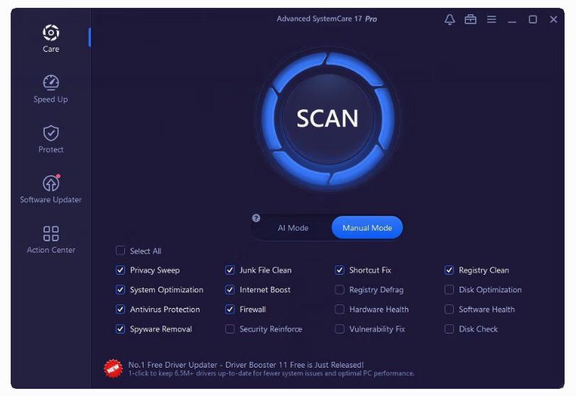 Advanced SystemCare Pro 19.0.1.158 ปรับแต่งเครื่องให้เร็วขึ้น