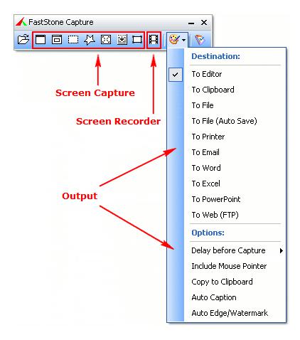 FastStone Capture 11.1 บันทึกวีดีโอหน้าจอ