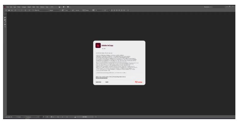 Adobe InCopy 2026 v21.0 แก้ไขและจัดการข้อความ