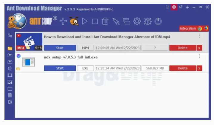 Ant Download Manager Pro 2.16.2 ช่วยดาวน์โหลดไฟล์