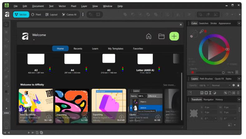 Canva Affinity 3.0.1.3808 (x64) ออกแบบ