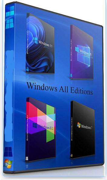 Windows All (7, 8.1, 10, 11) All Editions (x64) With Updates AIO 45in1 November 2025 Pre-Activated