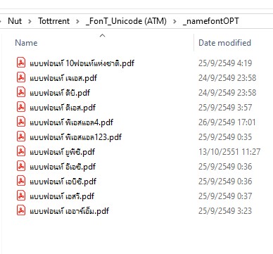 รวมฟอนต์ไทยตระกูลดัง ยอดนิยมมากกว่า 2000 ฟอนต์